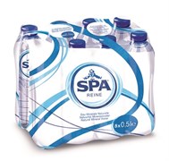 SPA Reine  0,5л.(8шт) Минеральная природная столовая вода "SPA Reine" негазированная 0,5л (ПЭТ-бутылка без дозатора)