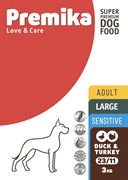 Premika Adult Large Sensitive Duck & Turkey (Утка + Индейка) 23/11