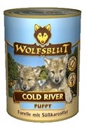 Wolfsblut (Волчья кровь) Консервы 395гр. - Cold River Puppy (Холодная Река консервы для щенков)