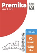 Premika Sterilized Turkey (Индейка) 30/14 - 1,5кг